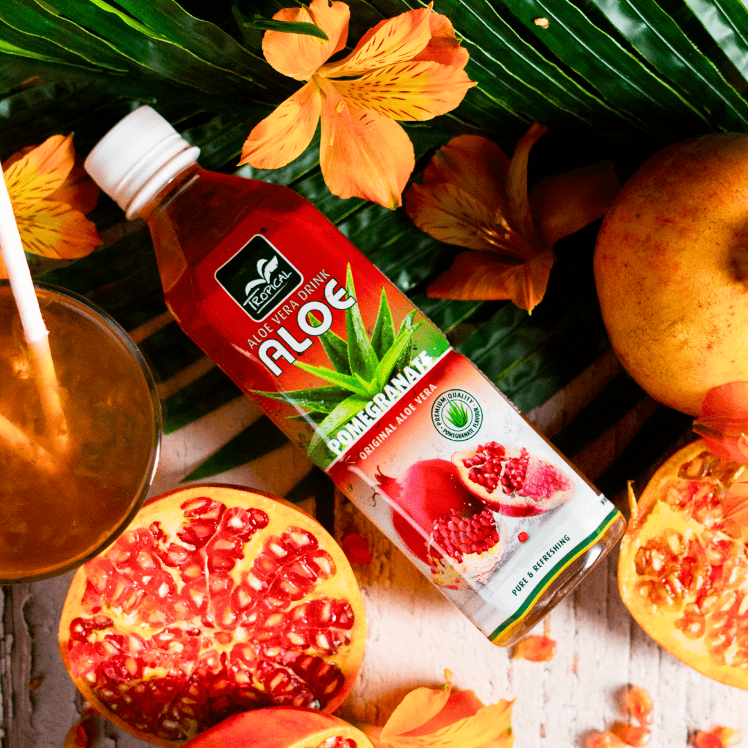 Bebida Aloe Vera - Romã 500ml